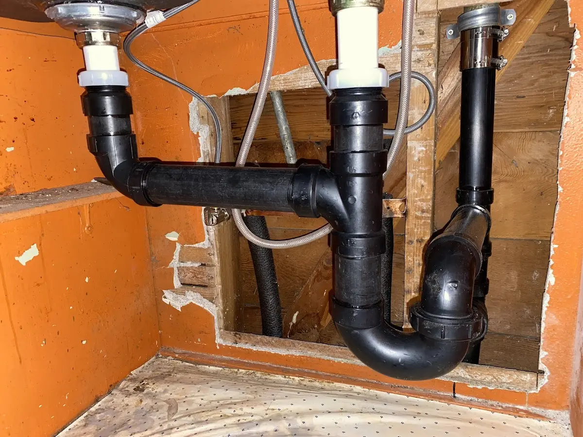 Professional Repiping Services equipment and tools on the job in Cleveland